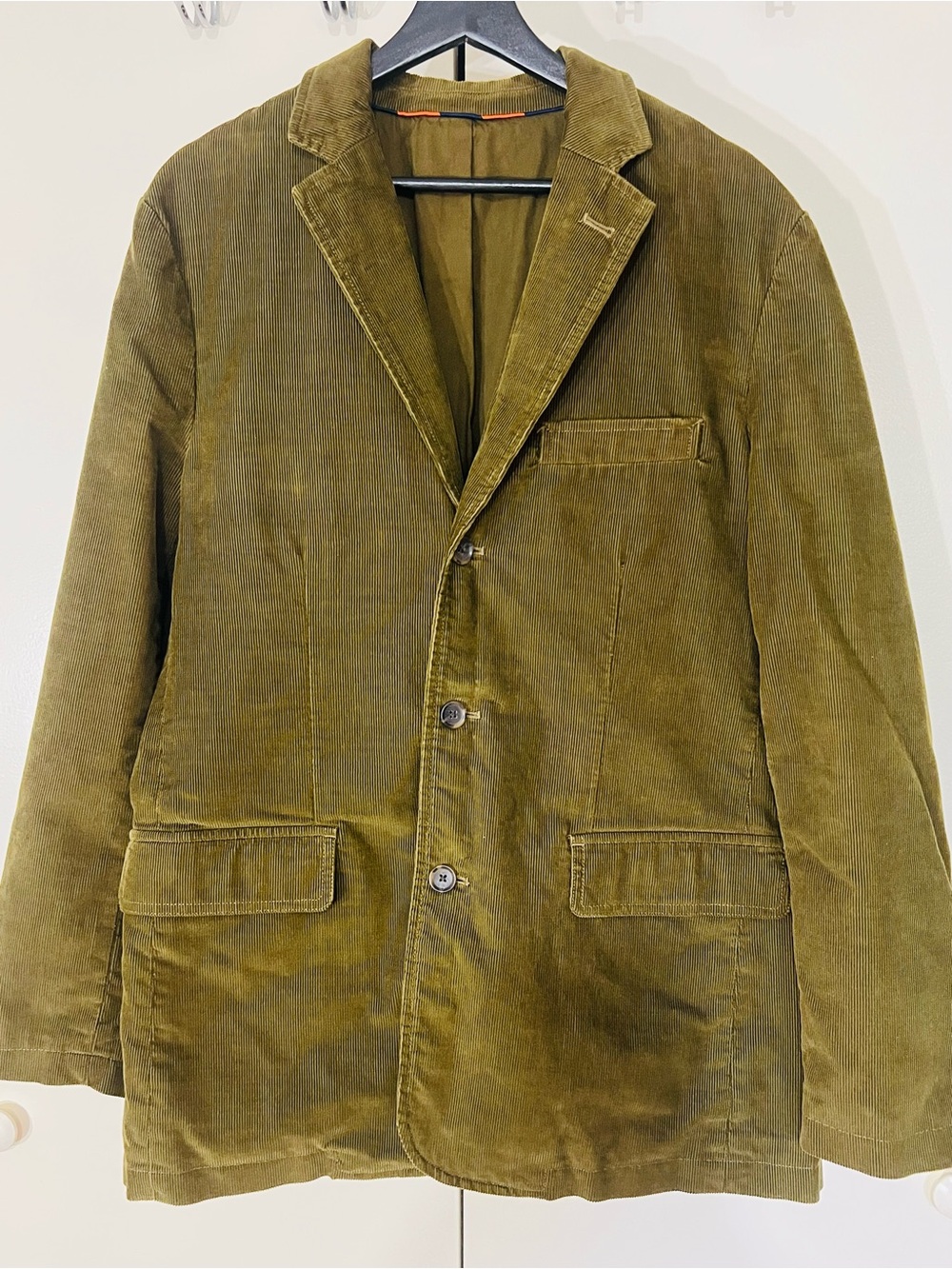 J. Crew Olive Corduroy Jacket